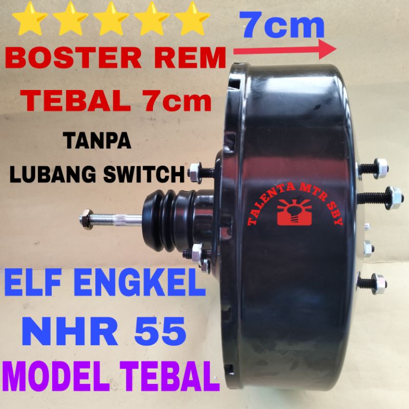 Jual BERGARANSI BRAKE BOSTER ELF ENGKEL NHR 55 77PS MODEL TEBAL 7cm