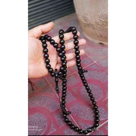 Jual Tasbi Kayu Hitam Mm Asal Dari Kalimantan Tasbih Kelor Hitam