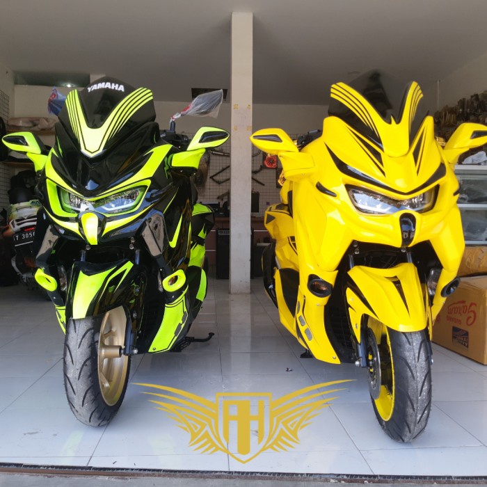 Jual BY REQUEST FULL BODY NEW NMAX PREDATOR MERAH HITAM KUNING