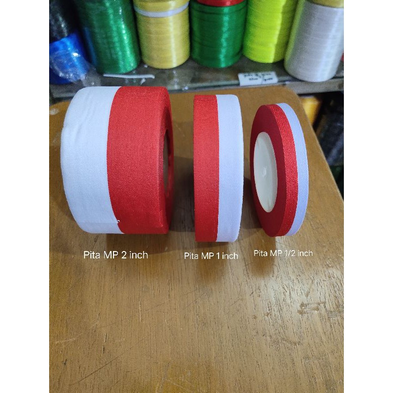 Jual Pita Kain Merah Putih 1 Roll Shopee Indonesia