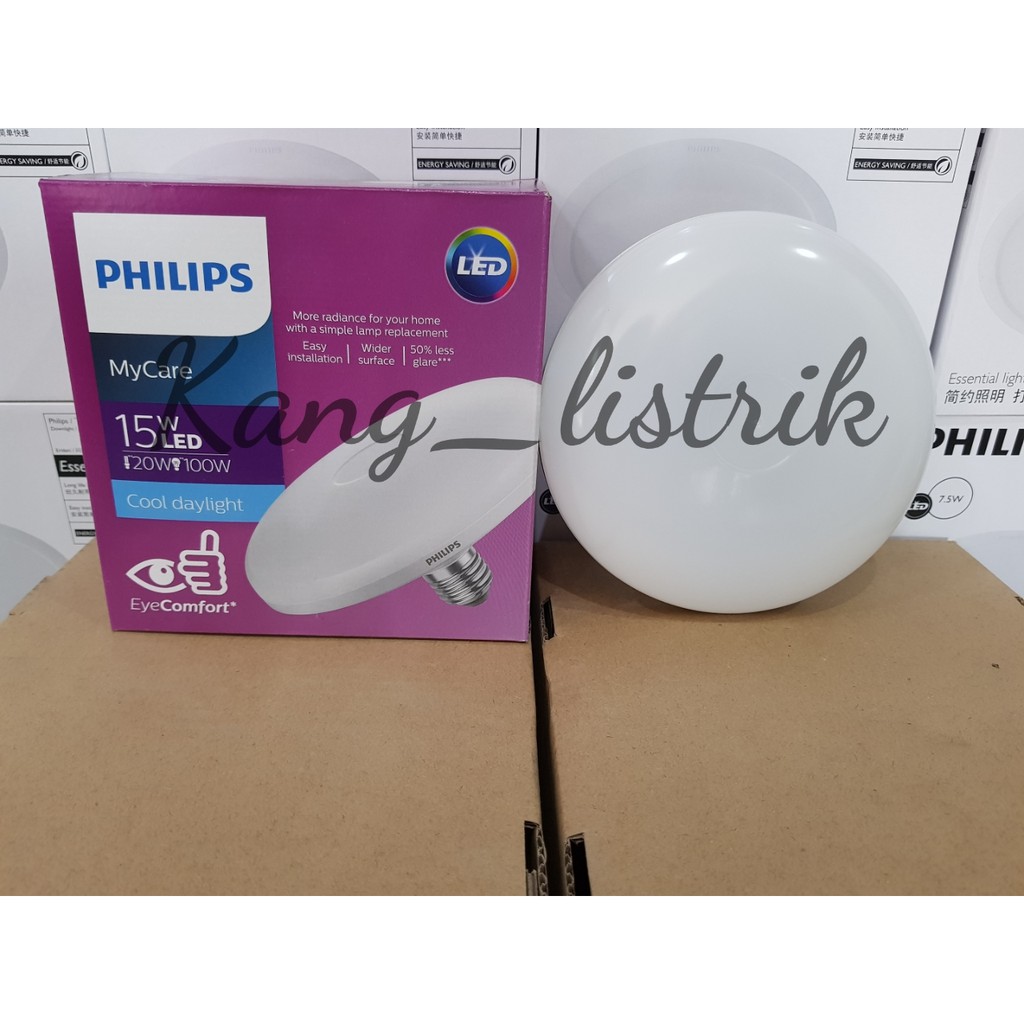 Jual Philips MyCare LEDbulb Lampu UFO 15W E27 Philips UFO 15Watt