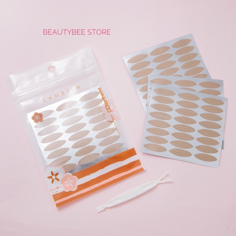 Jual EYELID TAPE SKOT MATA NATURAL MOTIF JARING WARNA NUDE A463 L