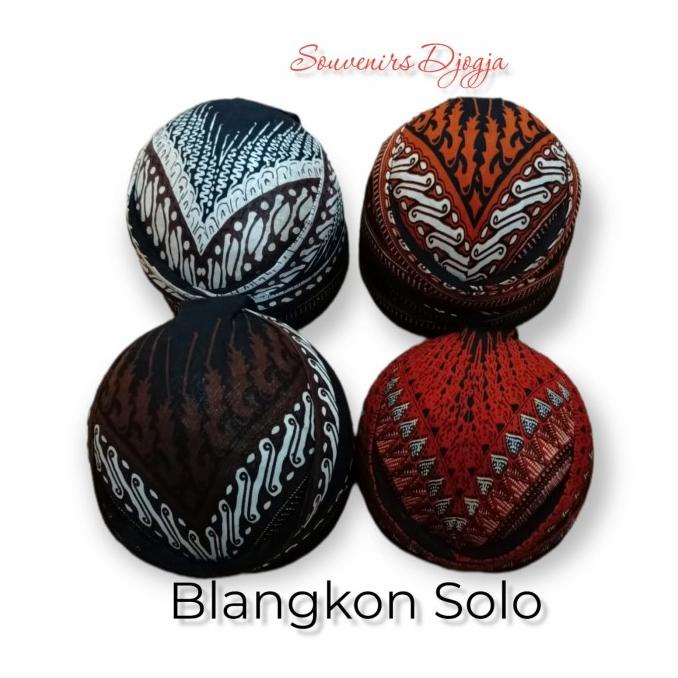 Jual Mo Blangkon Solo Dewasa Blankon Adat Jawa Shopee Indonesia