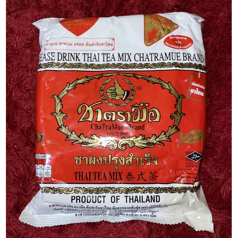 Jual Thai Tea Mix Chatramue Thaitea Chatramue Teh Thailand Shopee