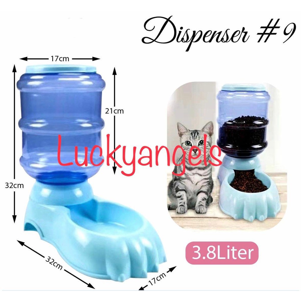 Jual PET DISPENSER 9 DRINK FOOD TEMPAT MAKAN MINUM ANJING KUCING