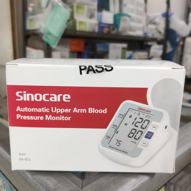 Jual Sinocare Digital Tensimeter BA 801 Alat Cek Tekanan Darah Tensi