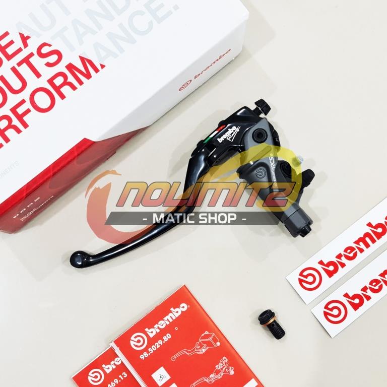 Jual Master Rem ORI Brembo Kiri RCS 16 Corsa Corta NMAX XMAX Aerox 155