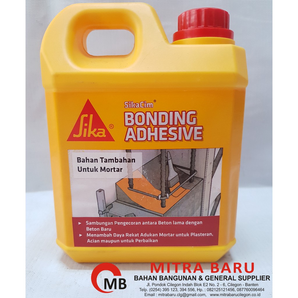 Jual Sikacim Bonding Adhesive Lem Beton Isi Ml Lem Beton Isi