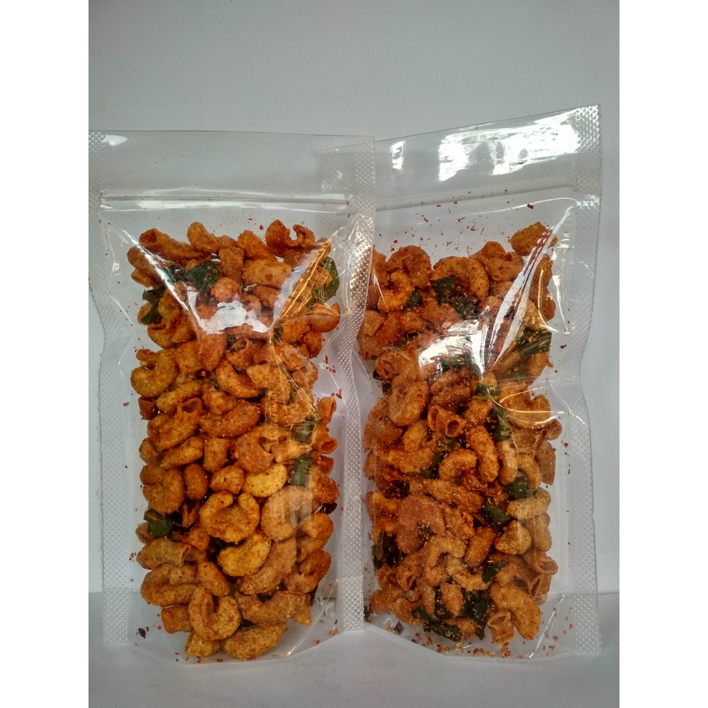 Jual Makaroni Bantet Pedas Daun Jeruk Gr Kemasan Standing Pouch