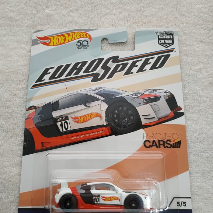 Jual Hotwheels Hot Wheels Euro Speed Audi R8 LMS Shopee Indonesia