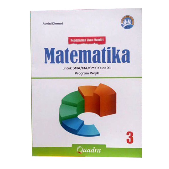 Jual Buku PSM Matematika Wajib Untuk SMA MA Kelas 12 3 XII Quadra