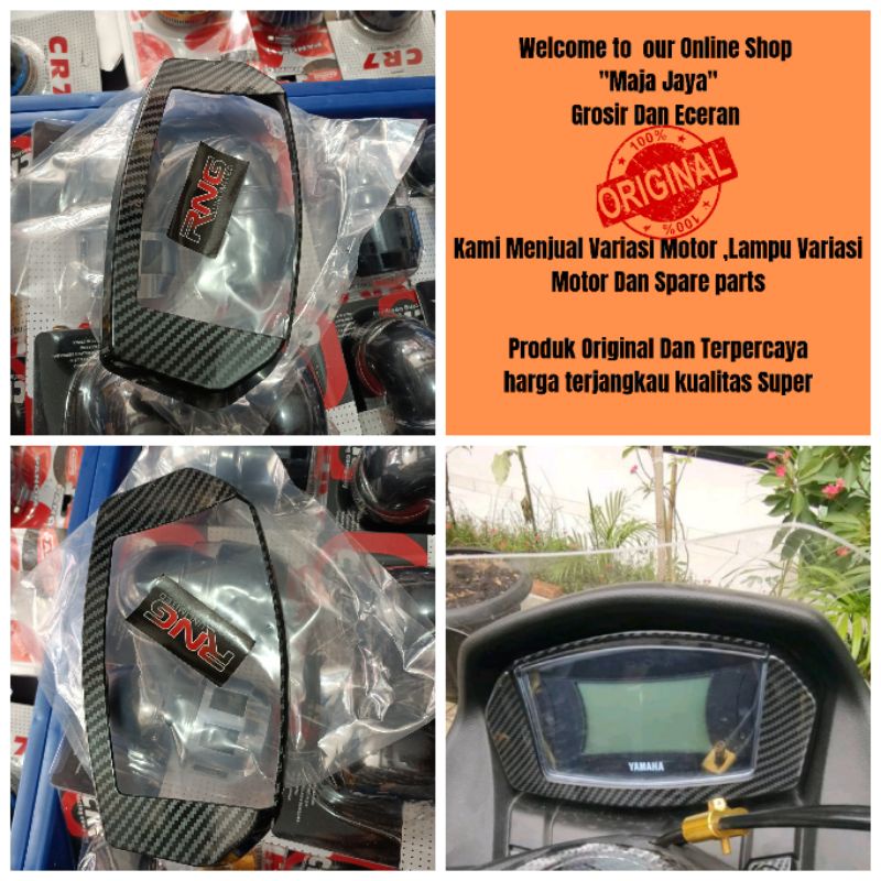 Jual Cover Tutup Speedometer Carbon Nmax New RNG Evolution Carbon 2020