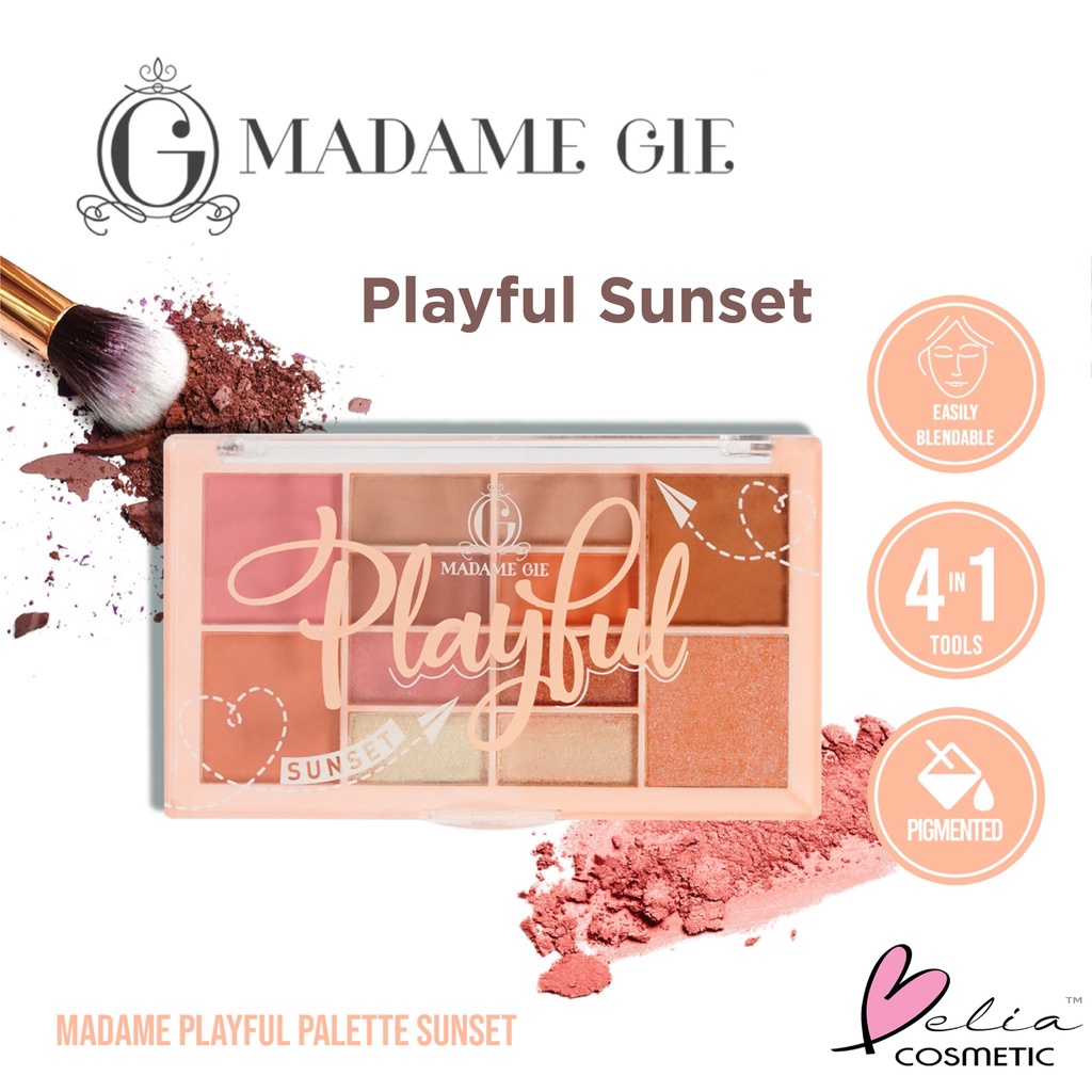 Jual Belia Madame Gie To Go Get Away Make Up Kit Complete Face