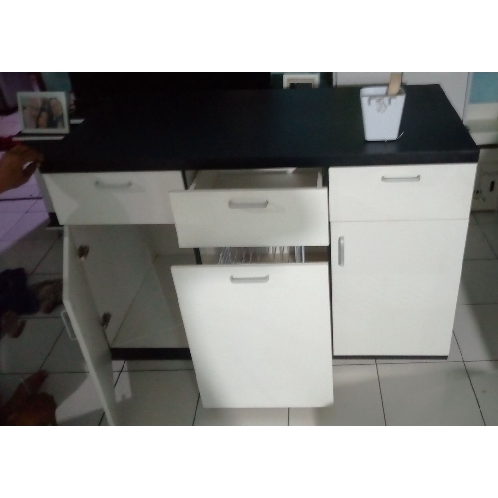 Jual Meja Bar Kitchen Set Minimalis Kitchen Set Bawah Portable