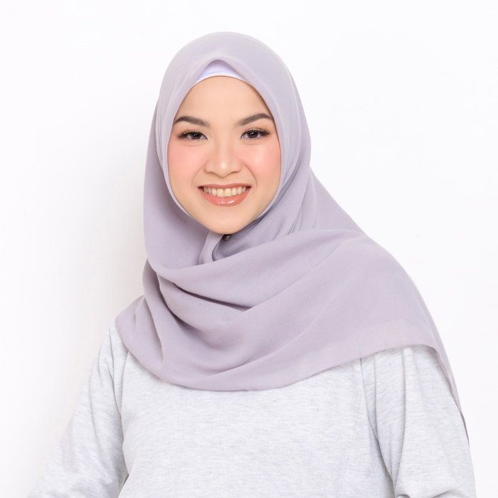 Jual Zm Zaskia Mecca Kizi Pearl Grey Hijab Wangi Water Splash