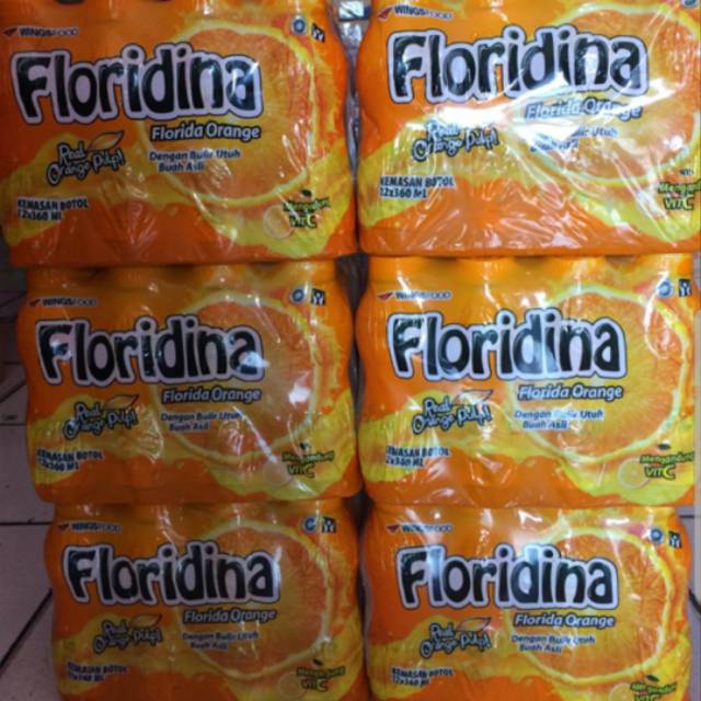 Jual Floridina Minuman Rasa Jeruk 350 Ml 1 Pack 12 Pcs Shopee Indonesia