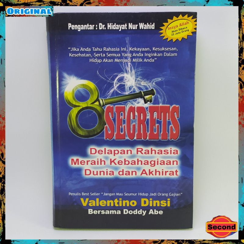 Jual Buku 8 Kunci Kesuksesan Dan Kebahagiaan Dunia Akhirat Dari