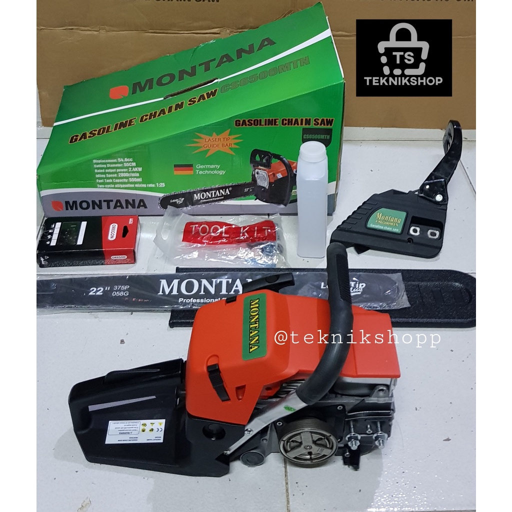 Jual Mesin Chainsaw Montana Inch Mesin Gergaji Potong Kayu