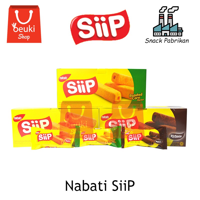 Jual Nabati SiiP Snack Ringan Paling Sip Aneka Rasa Coklat Keju Jagung