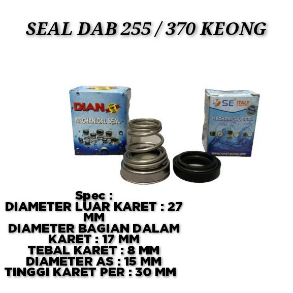 Jual Promo Seal Dab Keong Se Seal Pompa Air Shopee Indonesia