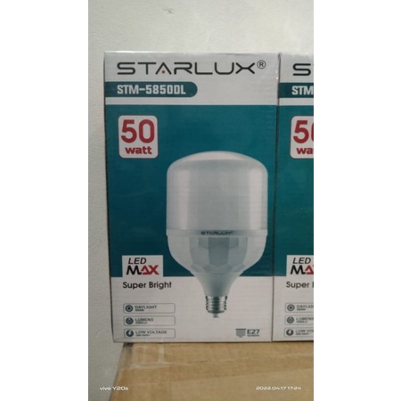 Jual Led Starlux MAX 50w Garansi 1 Tahun Shopee Indonesia