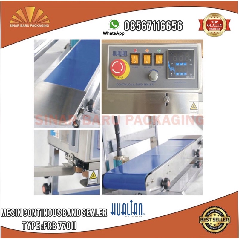 Jual Mesin Continuous Sealer Frb Ii Band Sealer Vertical Mesin