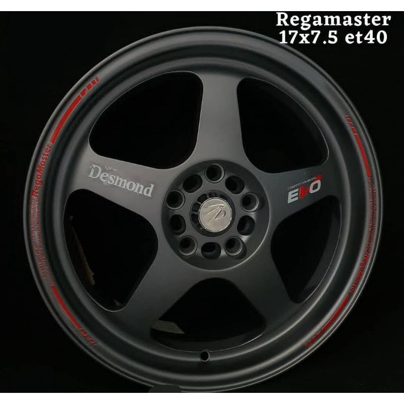 Jual Velg Spoon Evo Regamaster R17 Velg Racing Mobil Spoon Evo