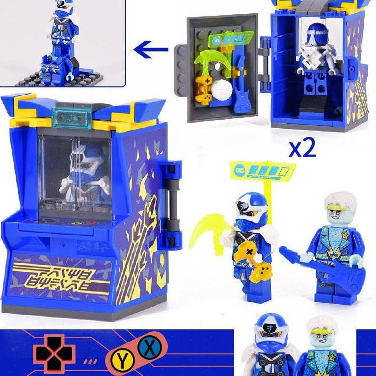 Jual Lego Ninjago Jay 2 Pcs Minifigure Ding Dong Arcade Pod Ninja Go