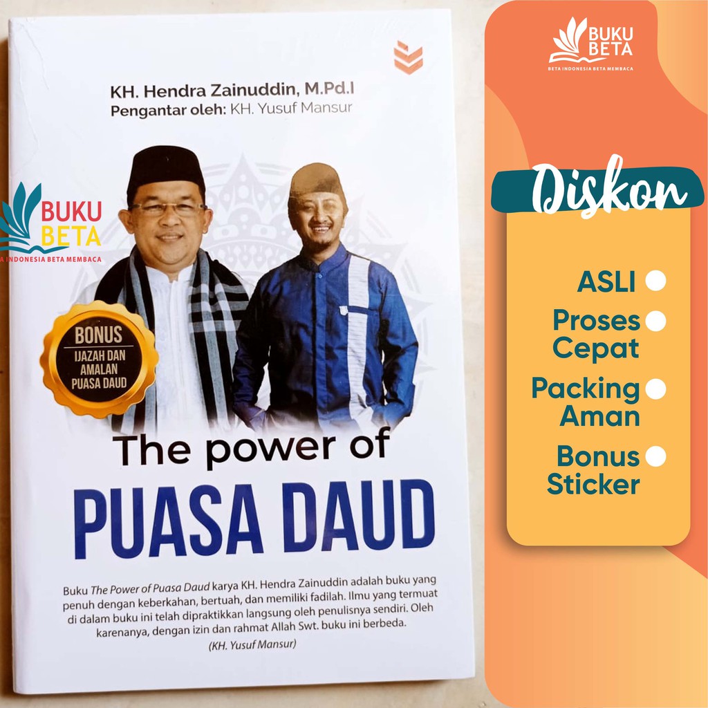 Jual The Power Of Puasa Daud Hendra Zainuddin Shopee Indonesia