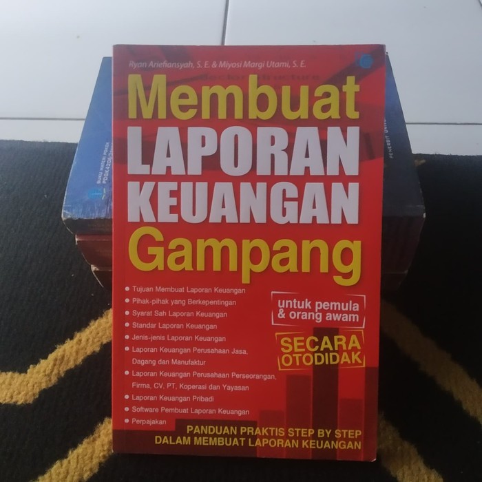 Jual Buku Ori Membuat Laporan Keuangan Gampang Ryan Ariefiansyah Se