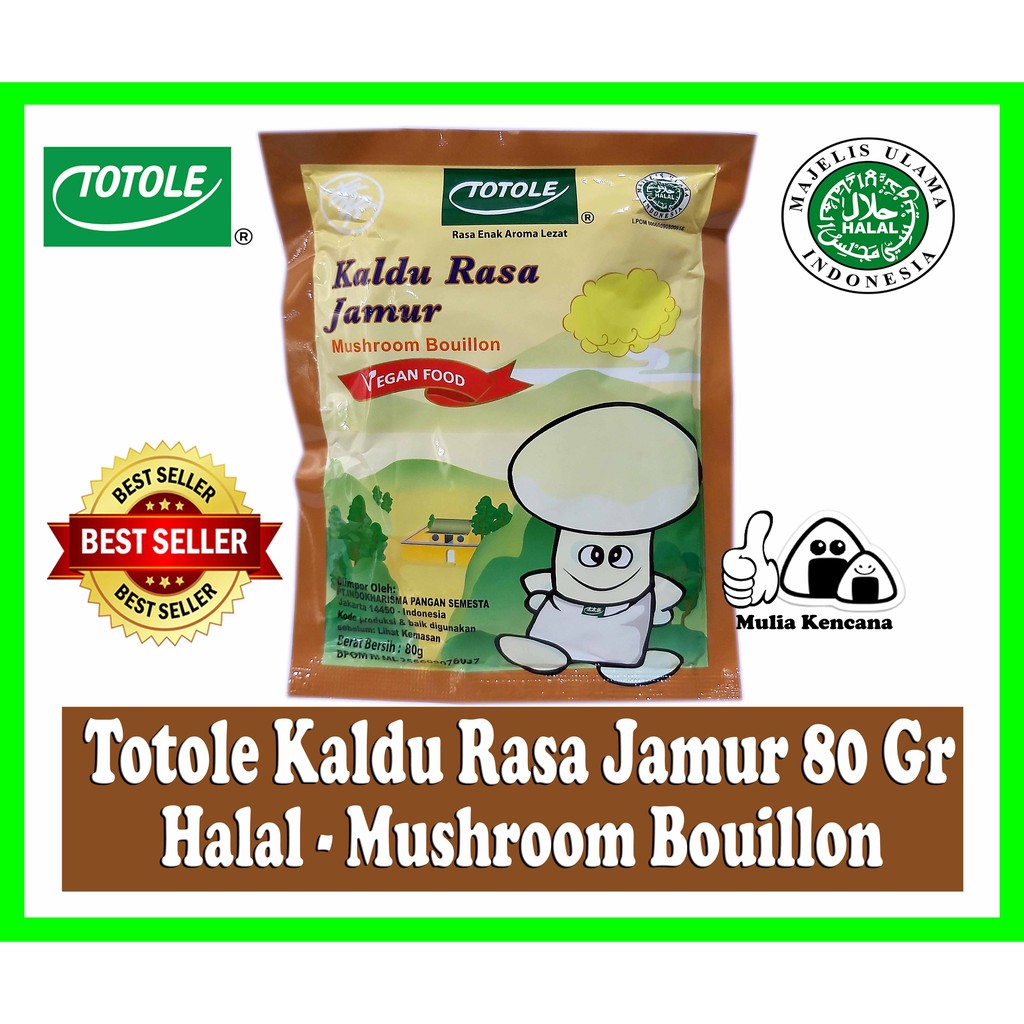 Jual Totole Kaldu Rasa Jamur Gr Halal Mushroom Bouillon Shopee