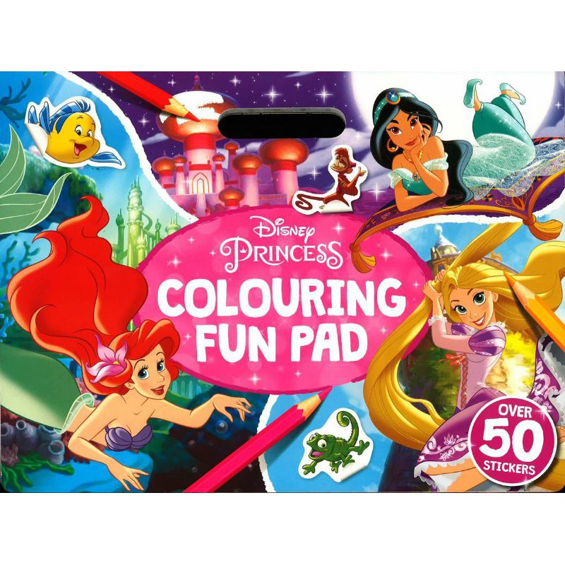 Jual BBW Disney Princess Colouring Fun Pad Shopee Indonesia
