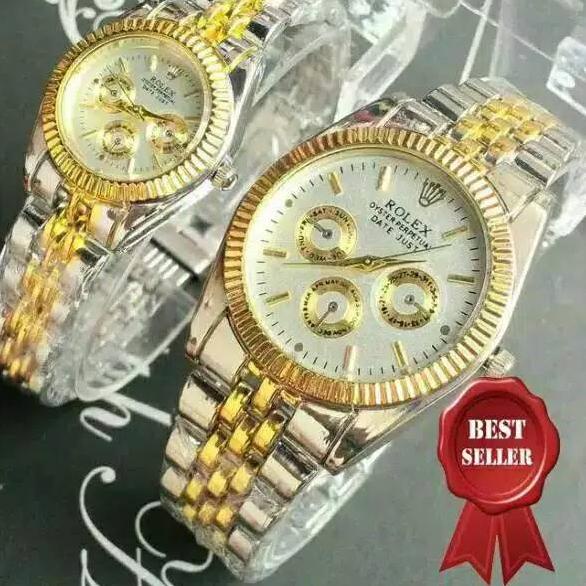 Jual Wow Murah Meriah Best Seller Jam Tangan Pria Wanita RLX 175