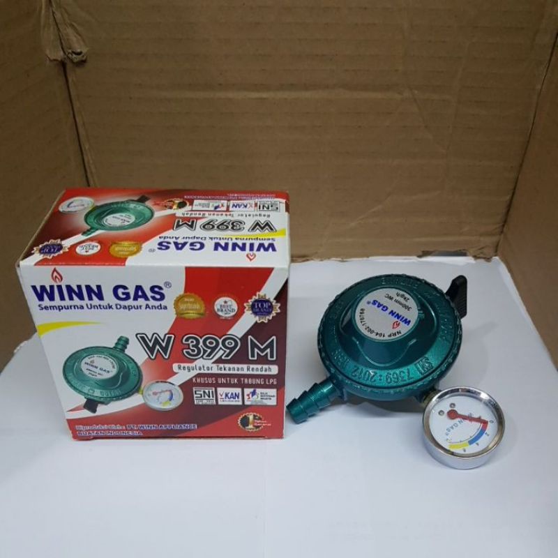 Jual WINN GAS Regulator Kompor Gas Tipe W399 Meter Shopee Indonesia