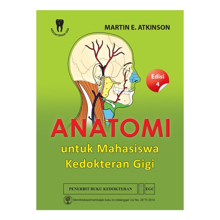 Jual Buku Anatomi Untuk Mahasiswa Kedokteran Gigi Edisi Martin