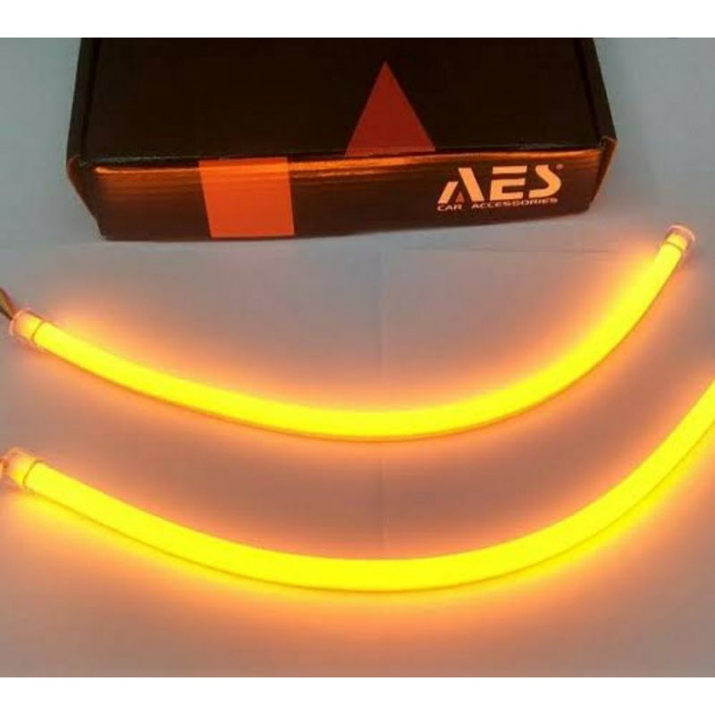 Jual LAMPU LED DRL ALIS AES 30 CM 1 MODE I DRL FLEKSIBEL 30 CM AES