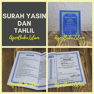 Jual TERMURAH Buku Surah Yasin Dan Tahlil Latin Terjemah Soft Cover