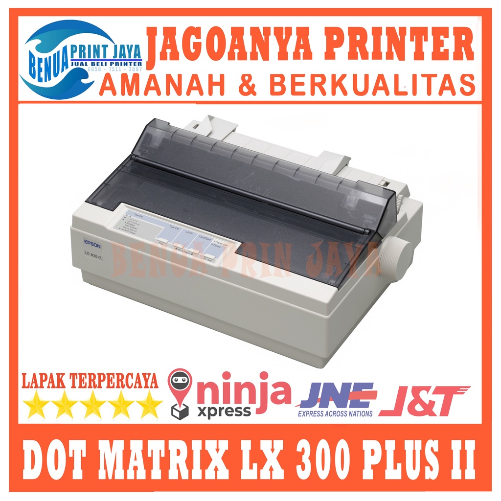 Jual Epson Dot Matrix Lx Printer Epson Lx Plus Ii Plus