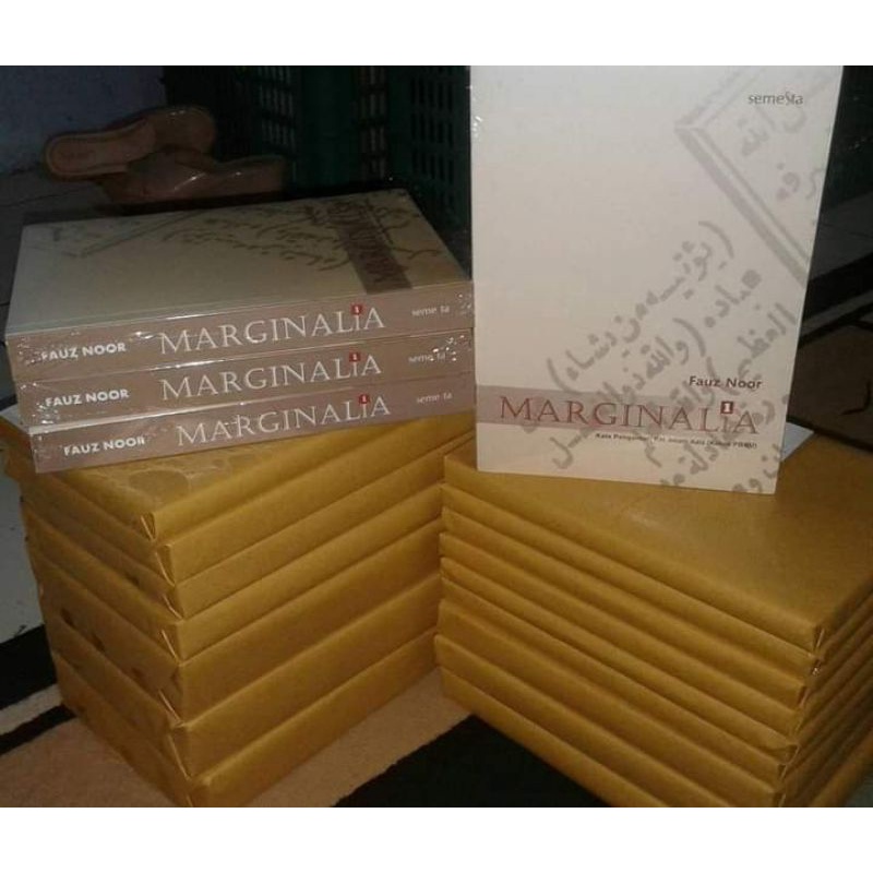 Jual BUKU MARGINALIA Karya FAUZ NOOR Kumpulai Esai Filsafat Dan