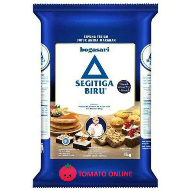 Jual Tepung Terigu Bogasari Segitiga Biru Premium Kg Kg Gr