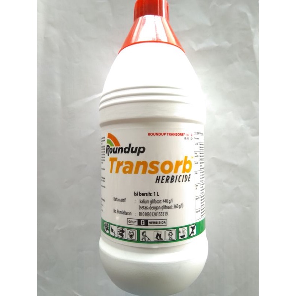 Jual Herbisida Roundup Transorb Sl Liter Round Up Racun Pembasmi