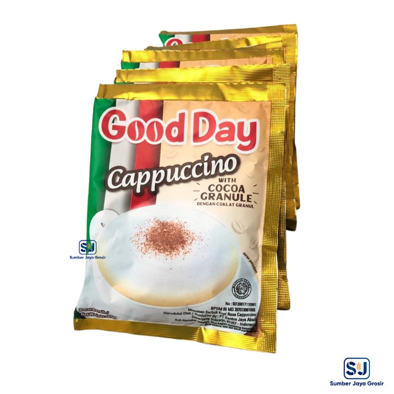 Jual Kopi Good Day Cappucino Renceng Isi Sachet Shopee Indonesia