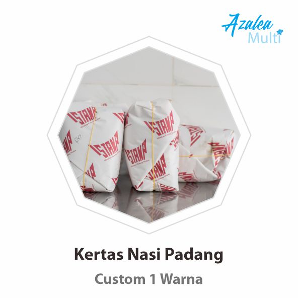 Jual Kertas Nasi Padang Custom Warna Kertas Nasi Kertas Bungkus