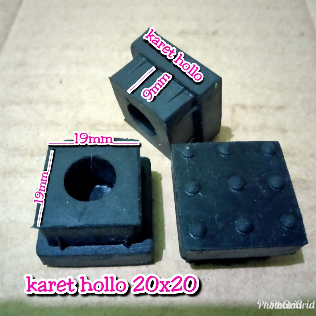 Jual Karet Holo 2x2 Kaki Kursi Meja Tutup Besi Hollow Hollo Shopee