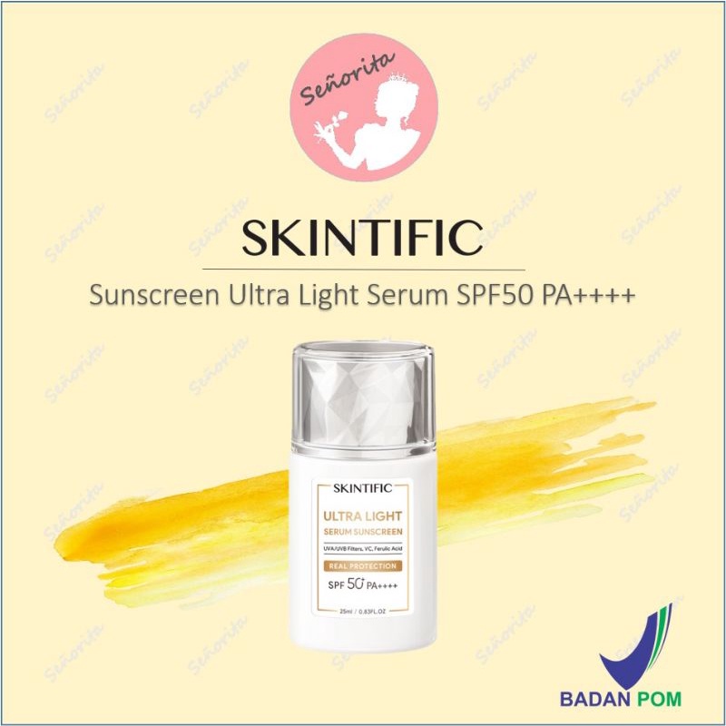 Jual Skintific Sunscreen Ultra Light Serum Spf Pa Ml Shopee