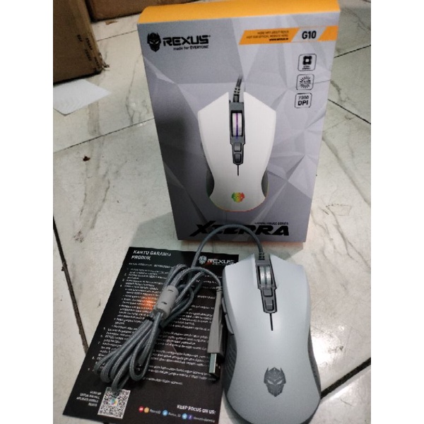 Jual Rexus Mouse Gaming Xierra G10 Shopee Indonesia