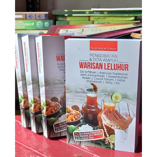 Jual Buku Pengobatan Doa Ampuh WARISAN LELUHUR Resep Obat Tradisional