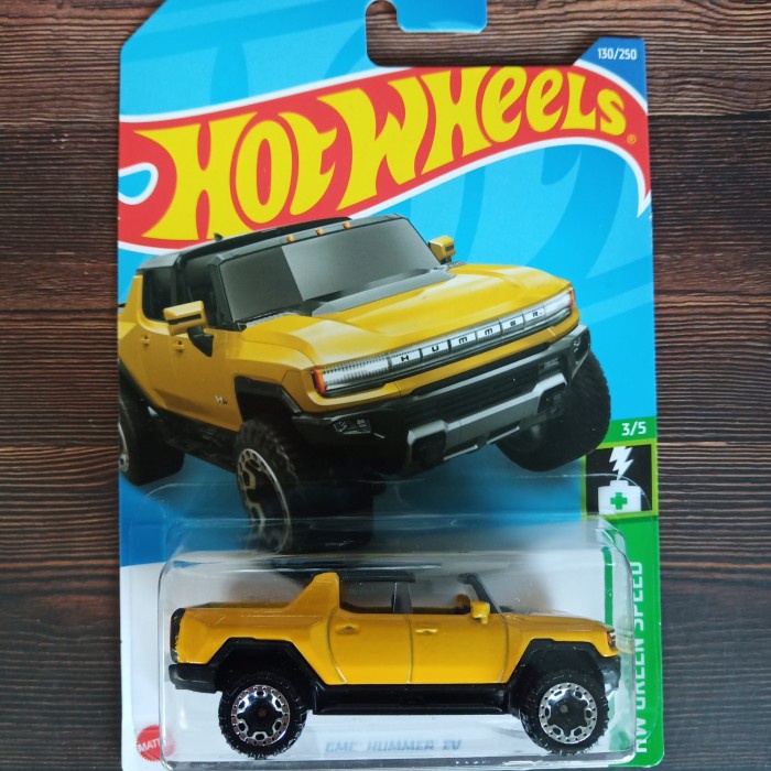 Jual Hot Wheels Gmc Hummer Ev Kuning Hw Green Speed Shopee Indonesia