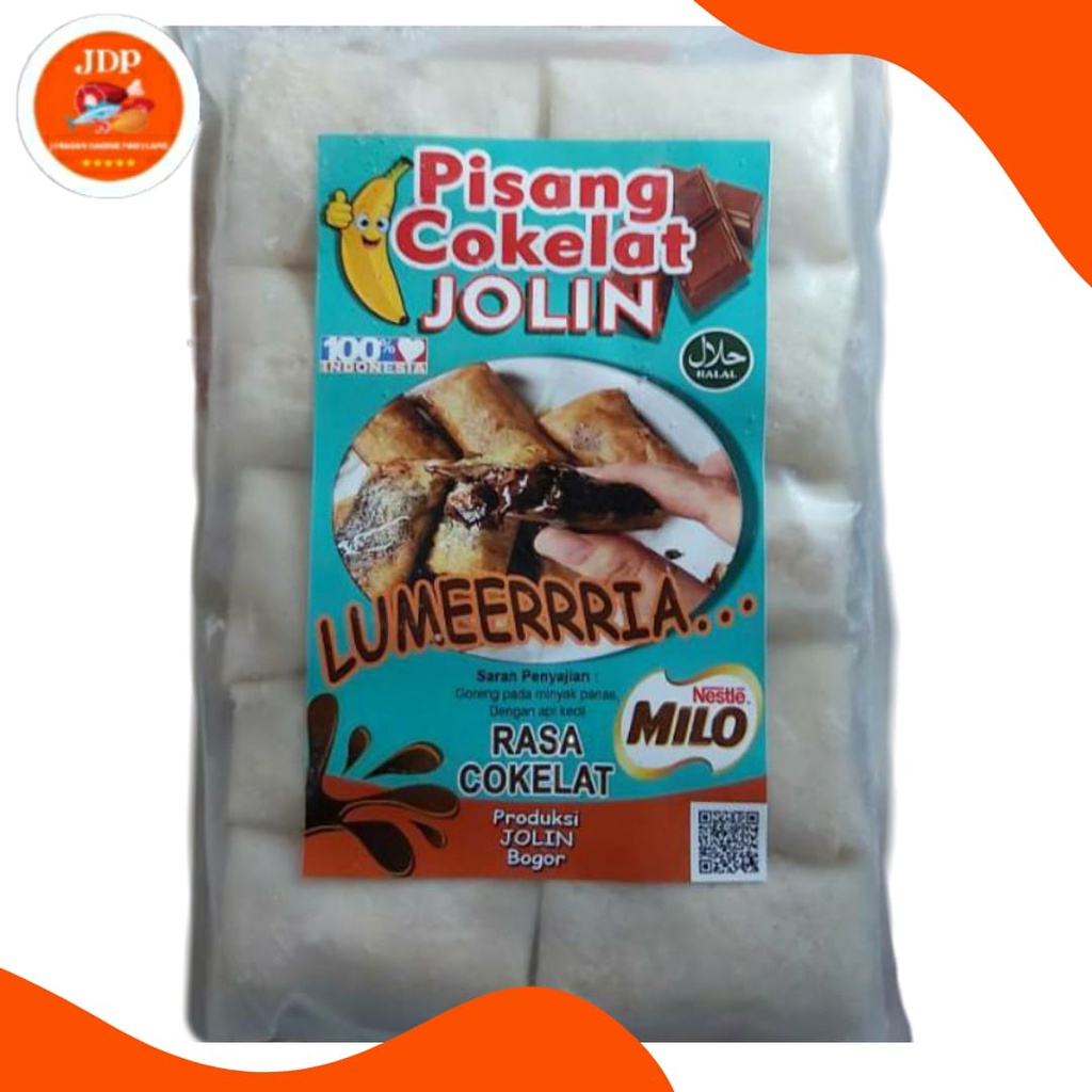 Jual Piscok Pisang Nangka Coklat Makanan Ringan Lumer Rasa Milo Jolin