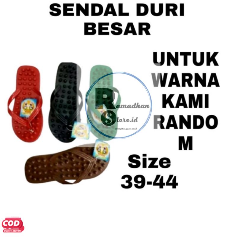 Jual Sandal Refleksi Akupuntur Rematik Model Duri Besar Plastik